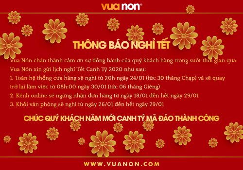 mũ bảo hiểm và Thông báo lịch nghỉ Tết Canh Tý 2020 2