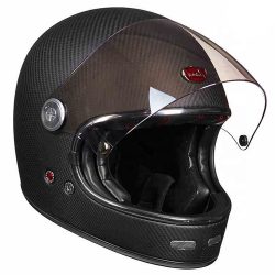 mũ bảo hiểm và Nón bảo hiểm fullface Barock sợi carbon cao cấp B510 (đen mờ) 8